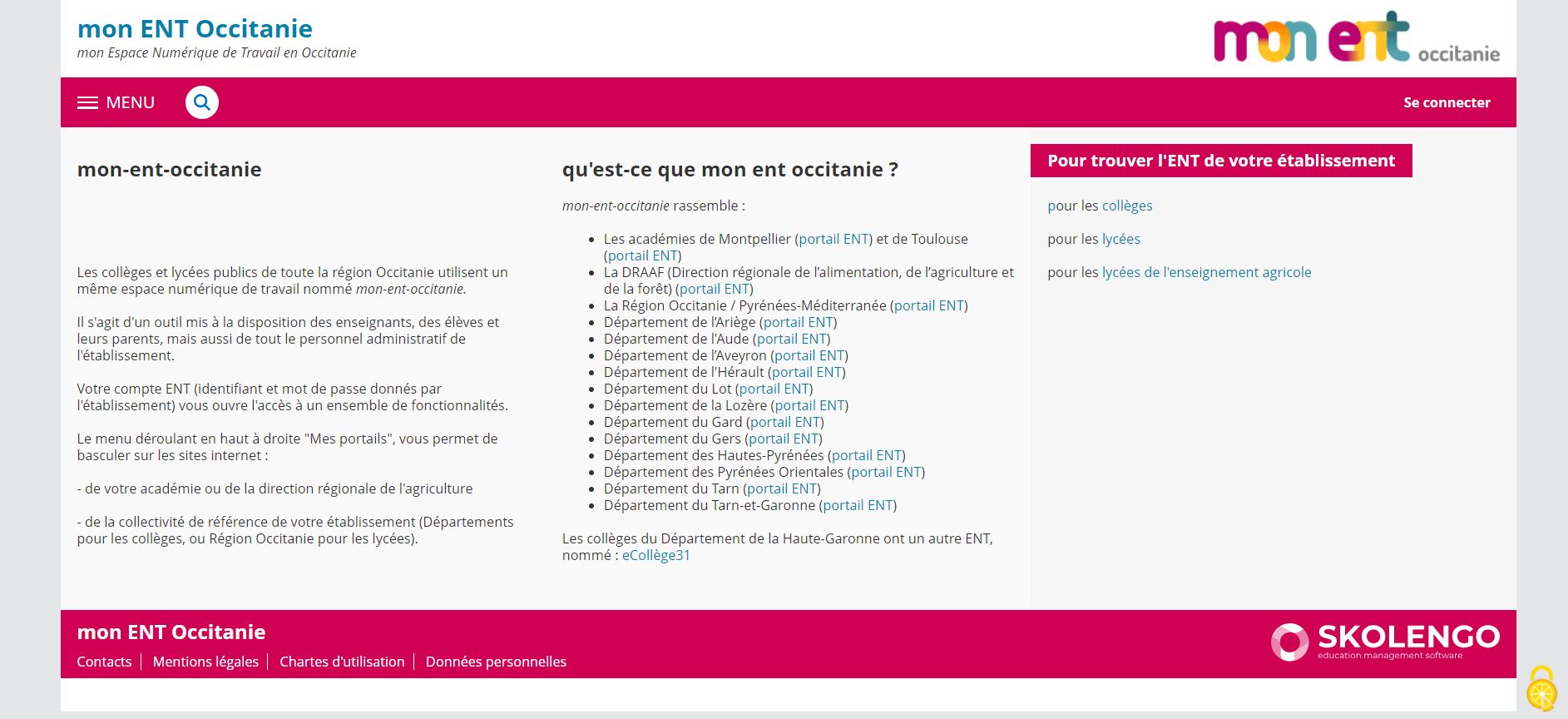 Ent Occitanie: Comment se connecter à l'application ? - L'économie et moi